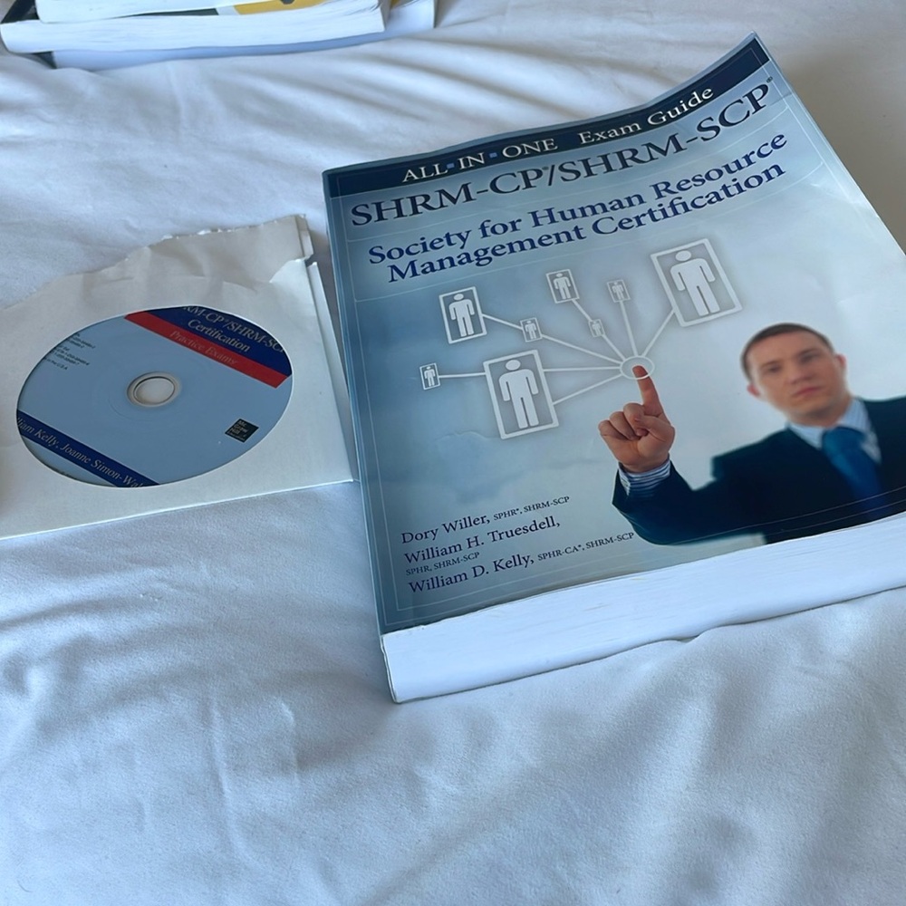 Willer Kelly SHRM CP/SHRM SCP All In One exam guide and CD with practice exams